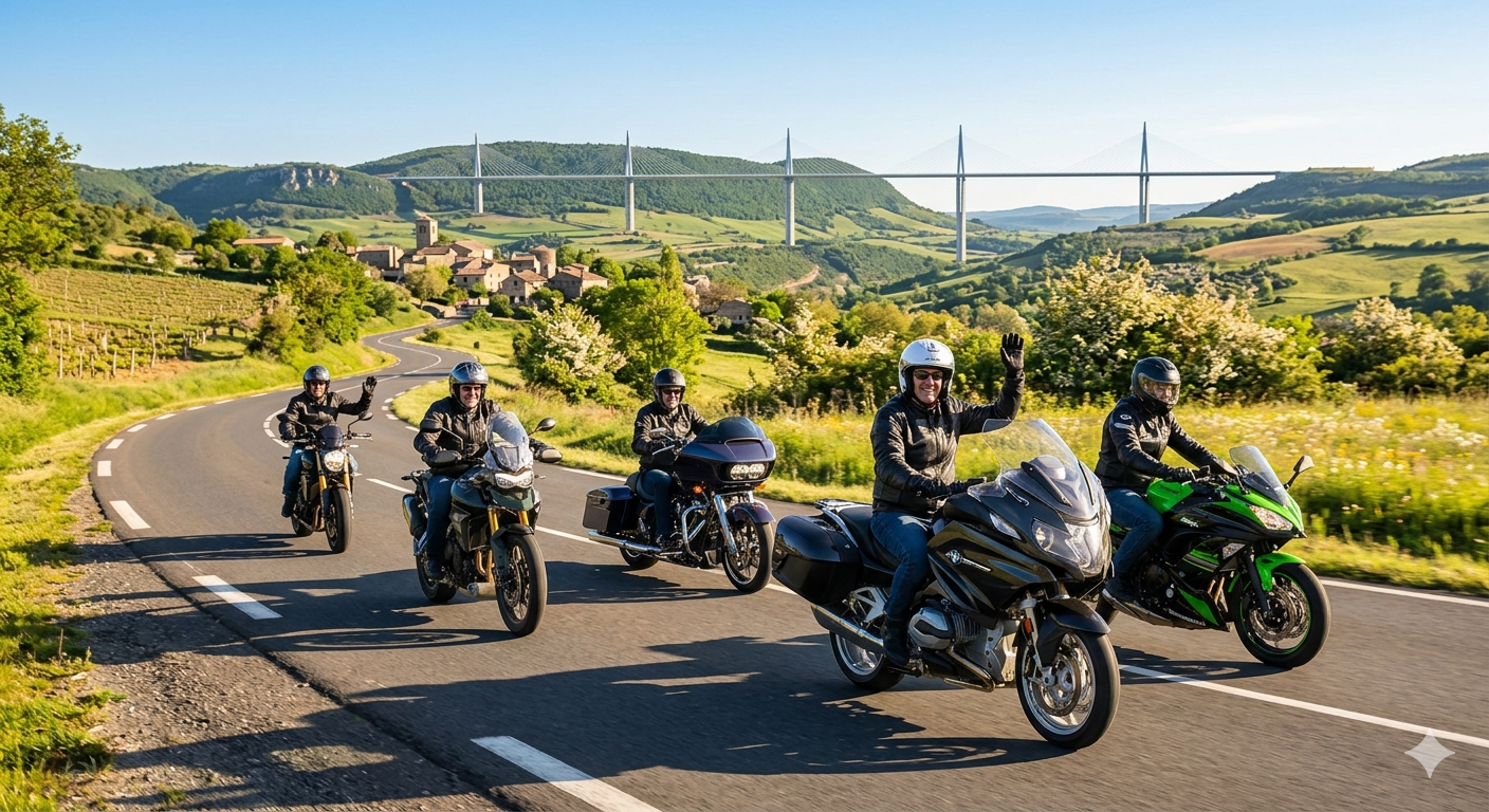 🏍️ Week-end du 1er Mai : Ne laissez pas votre sortie tomber à l&rsquo;eau !